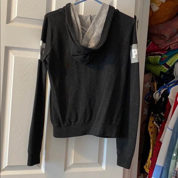 Black & white speckled PINK sweater✨ - Picture 4 of 4